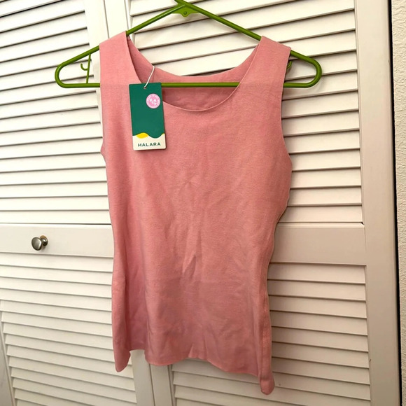 *Final Price* Halara Coral Blush Size Small NWT Soft Tank Top - Picture 1 of 4
